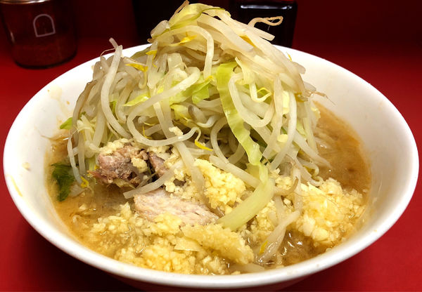 「【整理券限定】少なめ」@ラーメン二郎 ひばりヶ丘駅前店の写真