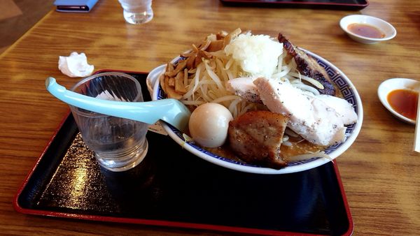 「特製ふじみそ麺 うま辛 大盛」@優勝軒 柏店の写真
