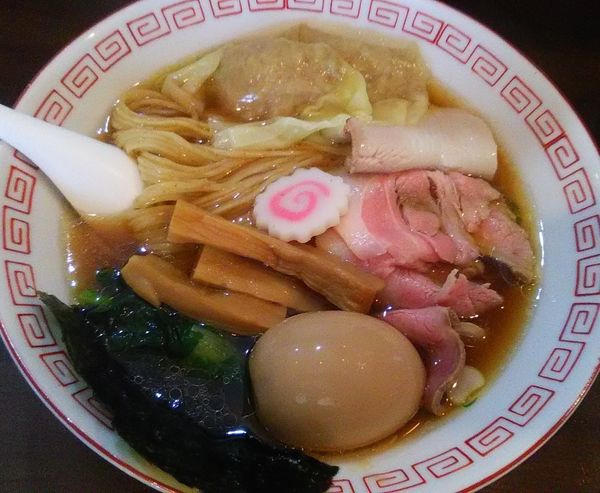 「特製鶏の中華そば」@麺屋 誠栄の写真