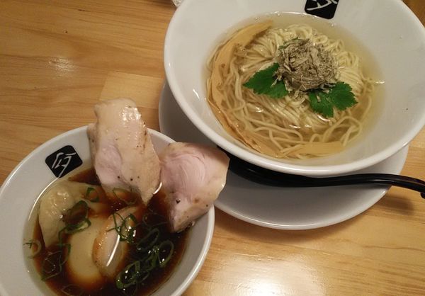 「特製鶏のつけそば」@中華そば 髙野の写真