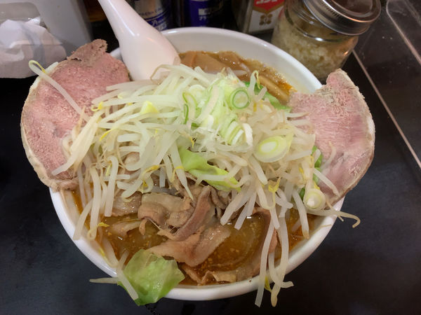 「味噌ラーメン1400円」@一条流がんこ総本家分家四谷荒木町の写真