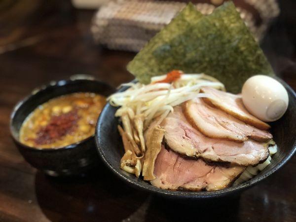 「KARA味噌つけ麺(全乗せ)」@麺座 かたぶつの写真