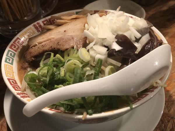 「北海味噌二郎」@男そば 連獅子の写真