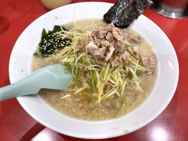 「ネギラーメン ７８０円」@ラーメン かいざん 新小岩店の写真