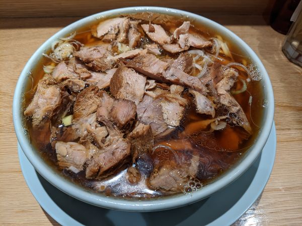 「チャーシュー麺（大）」@ひろちゃんラーメン!の写真