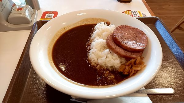 「ソーセージカレー」@すき家 出雲高岡店の写真
