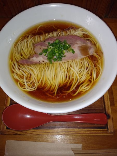 「赤鶏(醤油)」@麺栞 みかさの写真