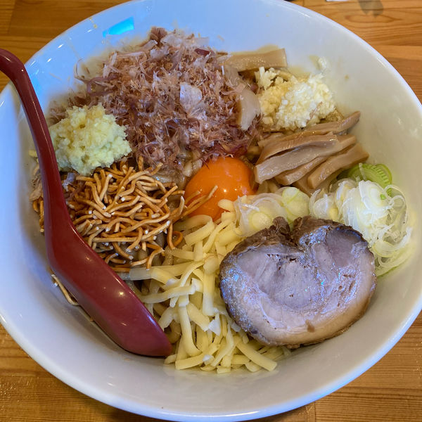 「まぜそば 並250g」@ブタハトモダチニボシハシンユウの写真