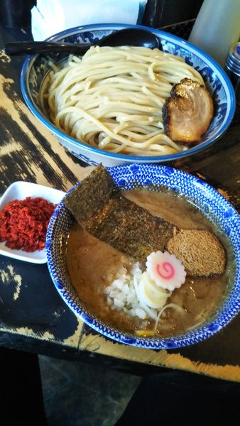 「辛つけ麺特盛」@狼煙 〜NOROSHI〜の写真