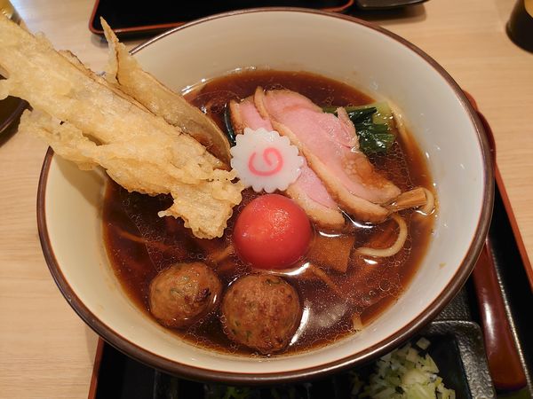 「芳醇鴨そば極み」@銀座 鴨そば 九代目 けいすけの写真