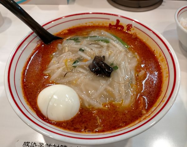 「【限定】北極あんかけ950円＋スラ玉70円」@蒙古タンメン 中本 柏店の写真