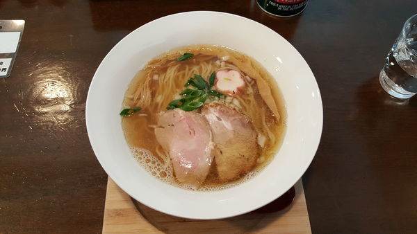 「純煮干しらーめん 白」@ラーメンは好きですかの写真