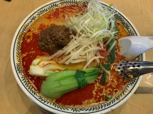 「丸源担々麺」@丸源ラーメン 戸田店の写真