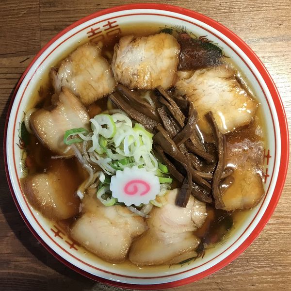 「肉煮干中華そば ＋ 肉まし」@肉煮干し中華そば さいころの写真