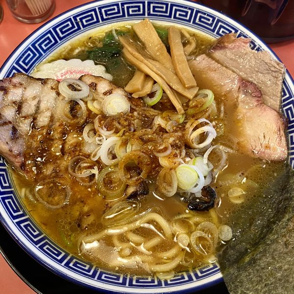 「ミックス・チャーシューメン」@らーめんいっとく 竜ヶ崎店の写真