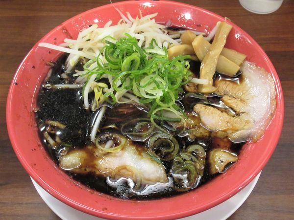 「京都漆黒醤油らーめん（焼きめし定食セット）（1,078円）」@ラーメン 魁力屋 日野万願寺店の写真
