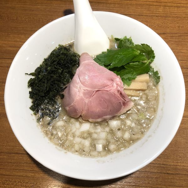「【限定】背脂煮干しの中華そば ￥870」@寿製麺よしかわ 川越店の写真