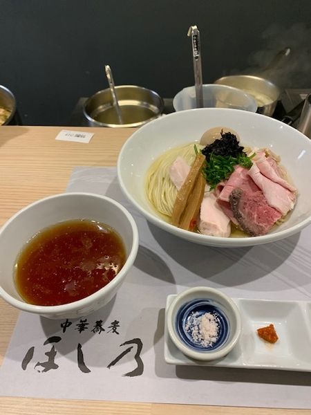 「特製つけそば」@清湯醤油 ほし乃の写真