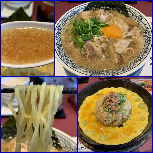 「チャーハンセット¥979（肉そば+鉄板玉子チャーハン小）」@丸源ラーメン 座間広野台店の写真