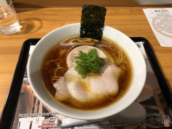 「しょうゆらぁ麺 飯田商店」@らあめん花月嵐 三鷹南口店の写真
