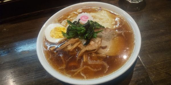 「ワンタン麺」@中華そば 光来の写真