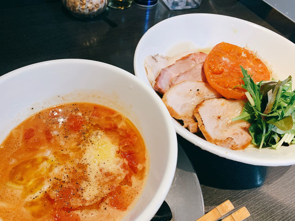 「トリュフトマトつけ麺」@つけ麺 中華そば アンタイNOODLESの写真