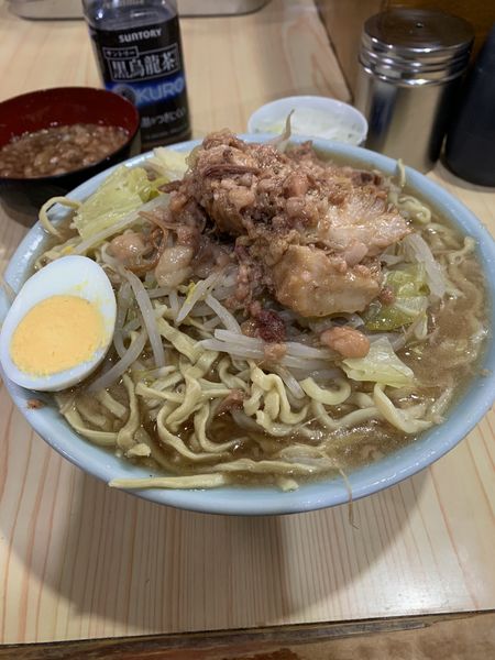 「ラーメン ネギ アブラ」@ラーメン富士丸 明治通り都電梶原店の写真