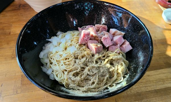 「和え玉(黒)」@めんや天夢の写真