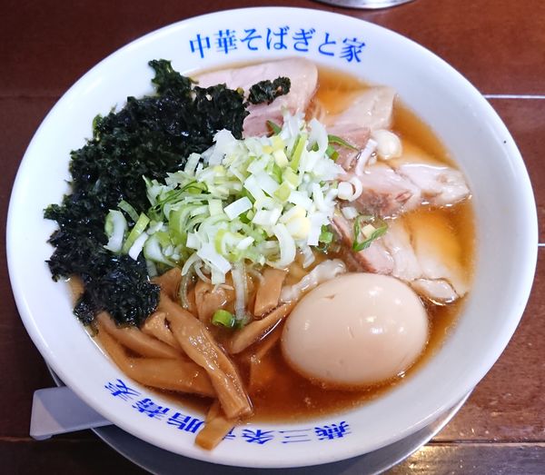 「特製淡麗中華そば」@燕三条中華そば ぎと家 武里本店の写真