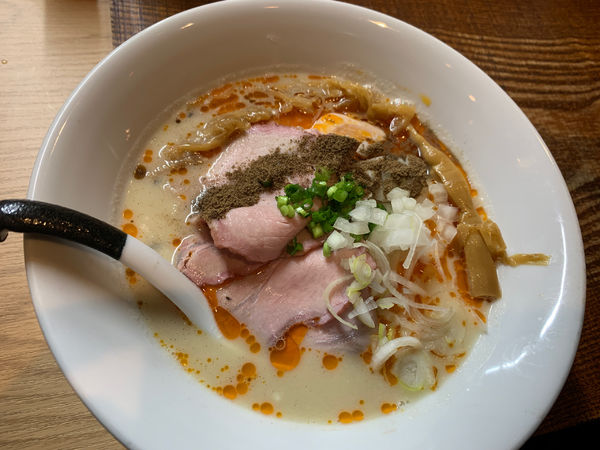 「白い担々麺」@芛堂寺の写真