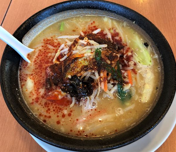 「辛し味噌野菜らーめん」@幸楽苑 葛飾南水元店の写真