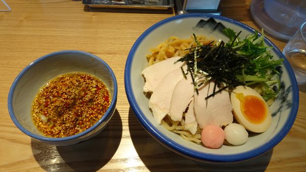 「柚子露つけ麺大盛り（1,380円）」@AFURI 立川店の写真