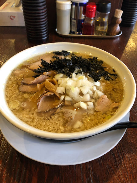 「長岡生姜醤油ちゃーしゅー麺（900円）」@麺や 秀佳の写真