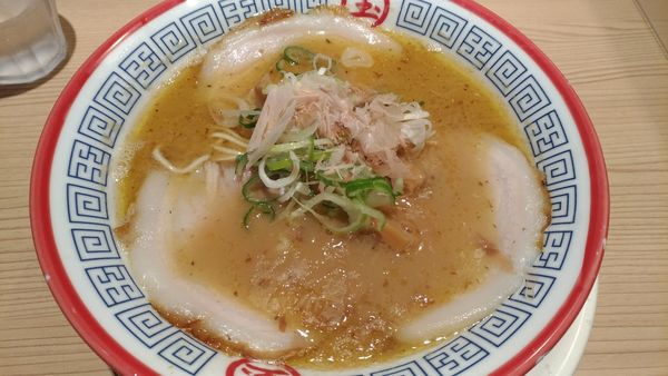 「肉とろりそば」@東京煮干し らーめん 玉 東京駅店の写真