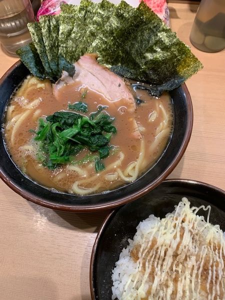 「並 750円　のり 60円　ライス 100円」@輝道家直系 皇綱家の写真