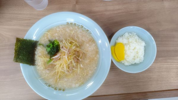 「コテコテ ネギラーメン ¥880」@ラーメンショップ 堀割店の写真