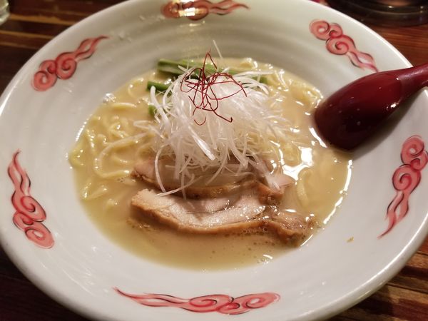 「鶏白湯ラーメン」@麺・酒処 ぶらりの写真
