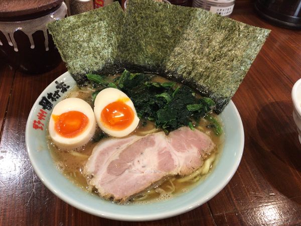 「味玉ラーメン」@横浜らーめん 田村家 足利店の写真