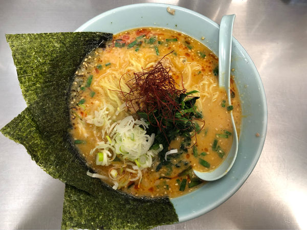 「とんこつタンタンメン」@ラーメンショップ 坂東店の写真