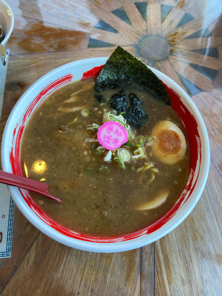 「魚介醤油ラーメン」@ラーメンさんぱち 平和通店の写真