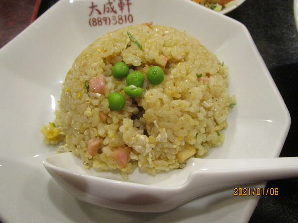 「半チャンラーメンランチ 930円」@中華料理 大成軒の写真