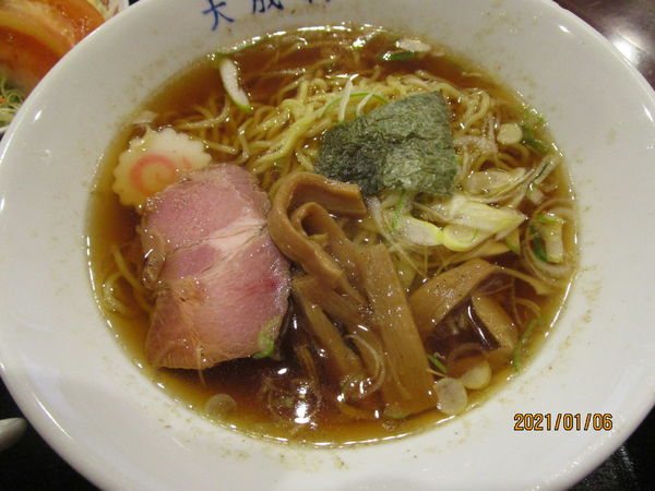 「半チャンラーメンランチ 930円」@中華料理 大成軒の写真