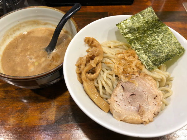 「濃魚つけ麺　醤油」@オリオン食堂の写真