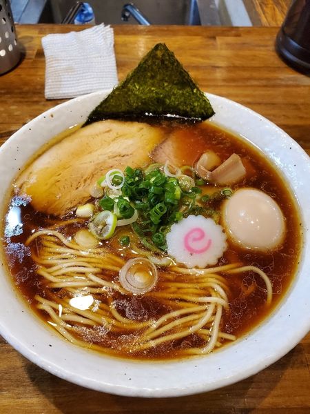 「味玉中華そば(中)」@BASSOの写真