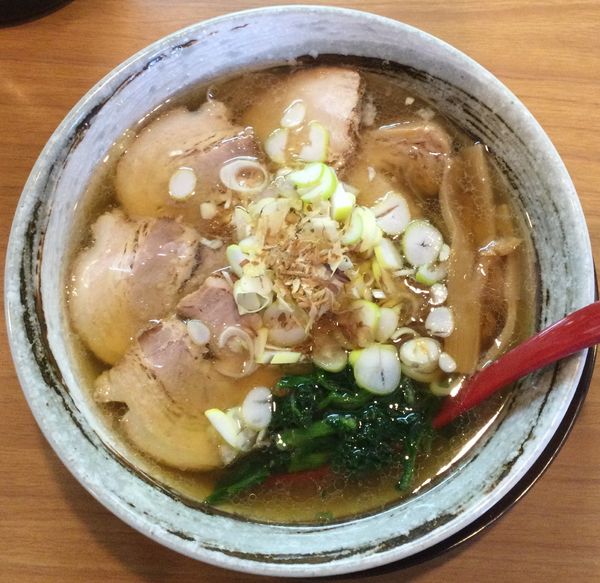 「煮干ちゃあ麺 870円」@らぁ麺 てっぺんの写真