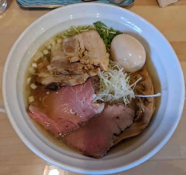 「特製塩そば 1,030円」@麺屋壱心の写真