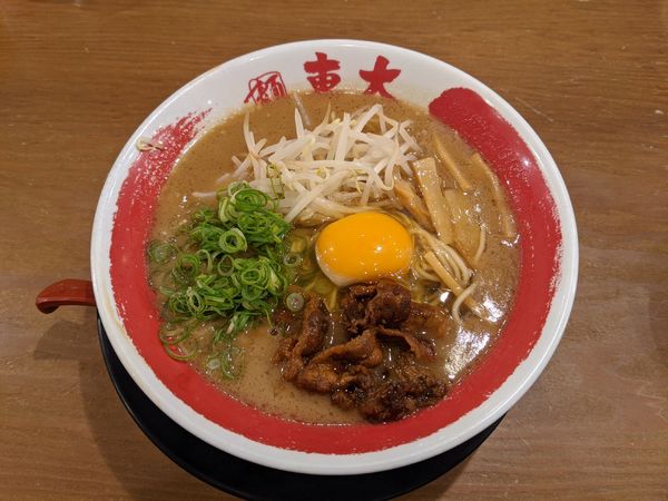 「徳島ラーメン　７００円」@ラーメン東大 京都店の写真