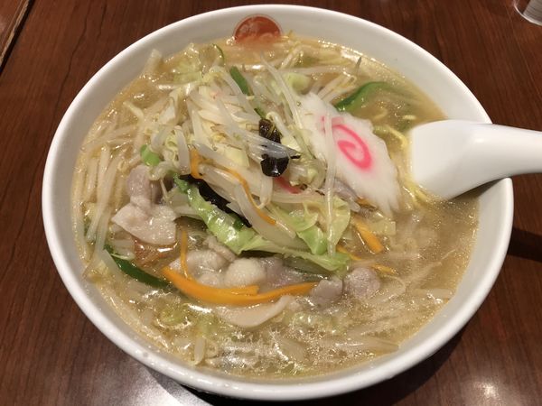 「町のタンメン(とろみ塩味) 1,050円」@銀座天龍 本店の写真