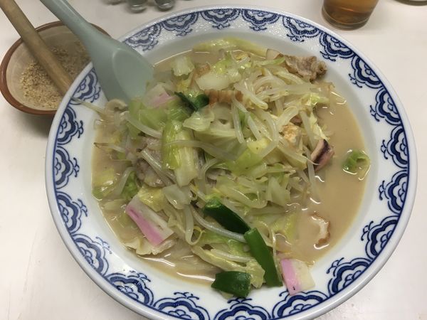 「長崎ちゃんぽん800円＋半炒飯 350円」@唐八景の写真