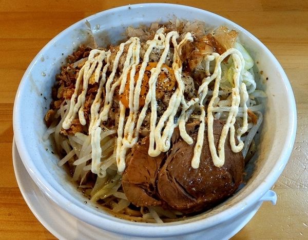 「まぜそば（醤油）」@ラーメン 成り上がれの写真